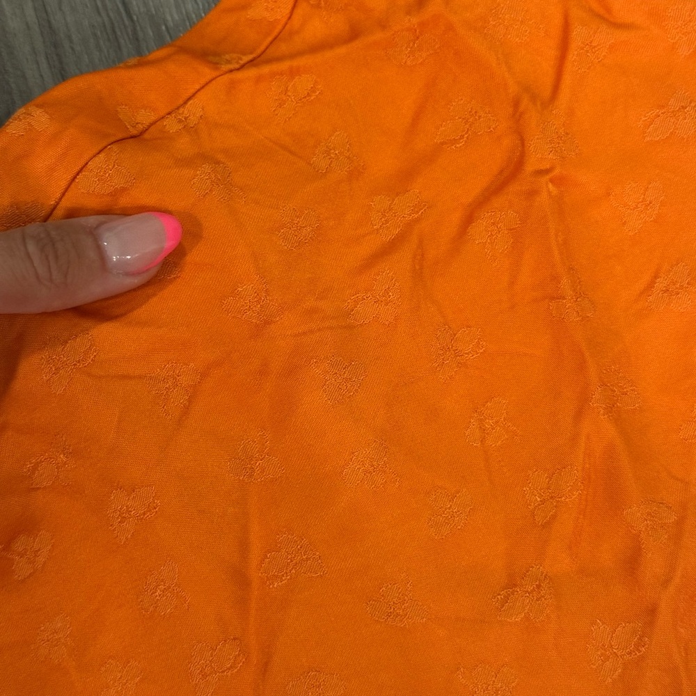 Zara orange skirt - Picture 2 of 4